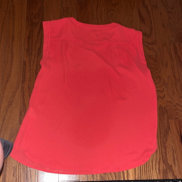 Red J.Crew Blouse - Picture 2 of 2